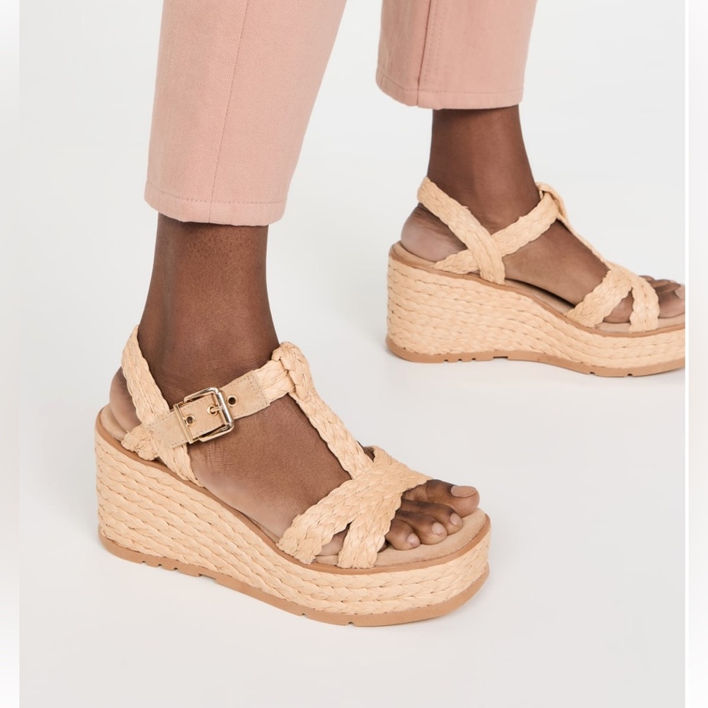 SCHUTZ Panna Wedges, Size 10